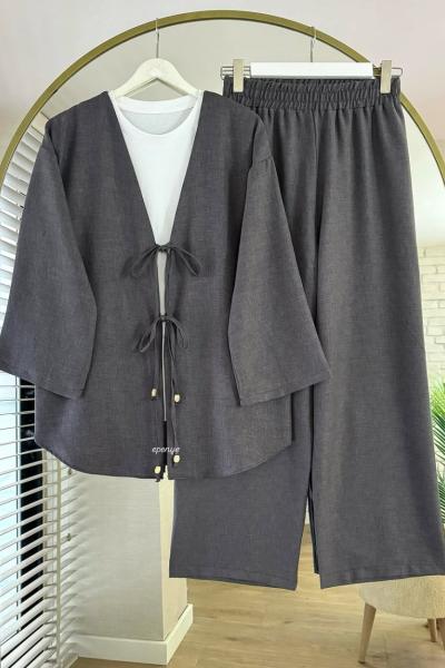 Emila Keten İkili Takım Antrasit