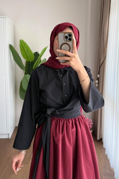 Vera Tasarım Gömlek Siyah