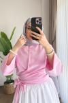 Vera Tasarım Gömlek Pembe