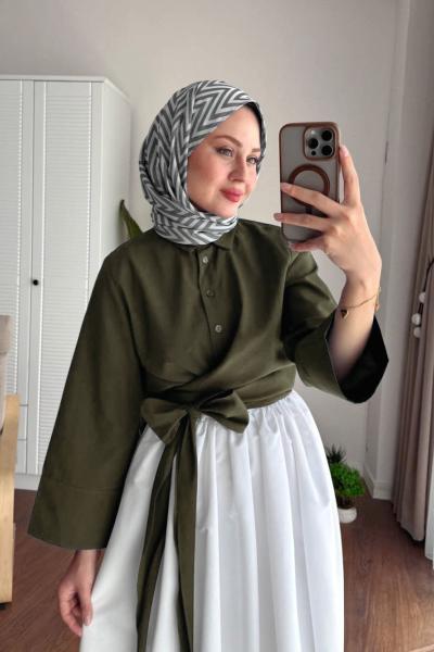 Vera Tasarım Gömlek Haki