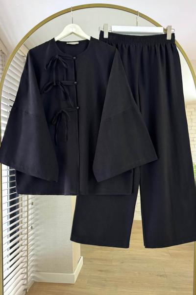 Milano Keten Takım Siyah