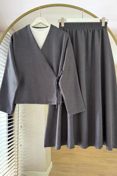 Sofia Etekli Takım Antrasit