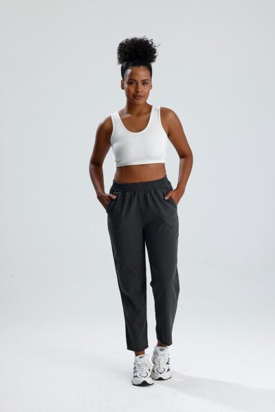 Beli Lastikli Gabardin Pantolon Antrasit