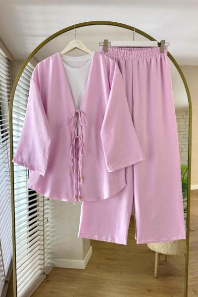 Emila Keten İkili Takım Pembe