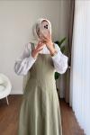 Kamila Gabardin Jile Yeşil