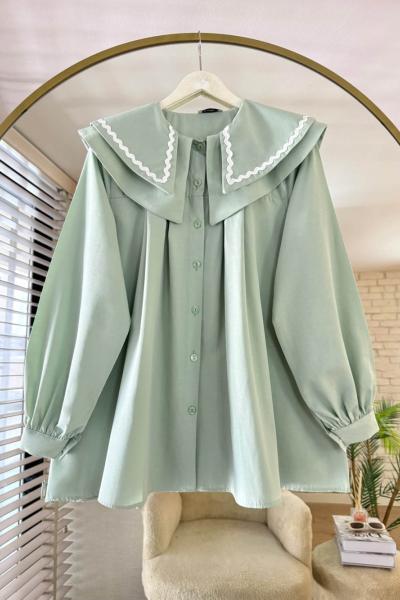 Luna Tunik Çağla Yeşili