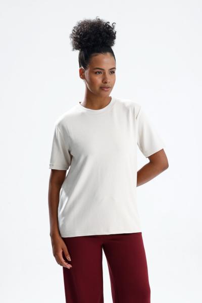 Basic Modal Tişört Bej