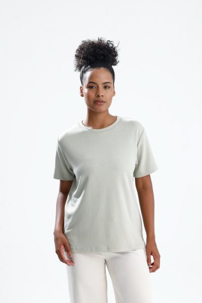 Basic Modal Tişört Çağla Yeşili