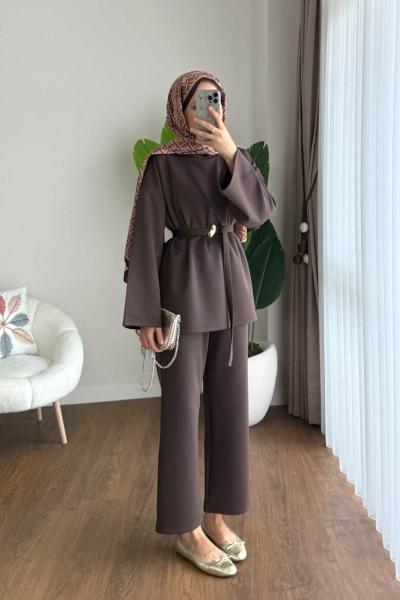 Scuba Takım  Kahverengi