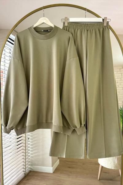 Salaş İki İplik Takım Yeşil