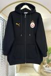 Taraftar GS Fermuarlı Hırka Siyah