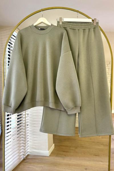 Üç İplik Salaş Takım Yeşil