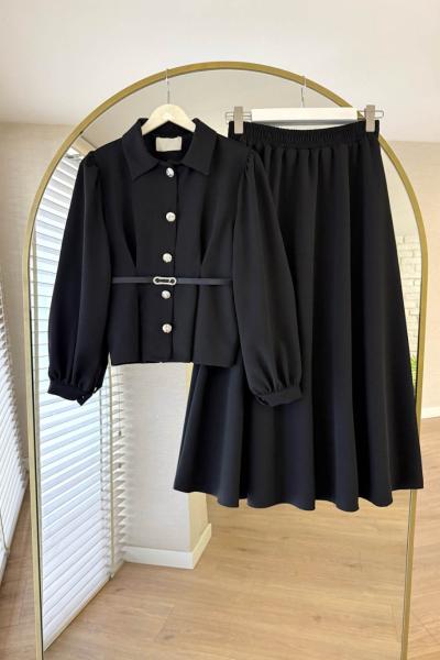 Solis Etekli Takım Siyah