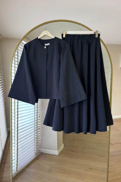 Krash Etekli Takım Siyah