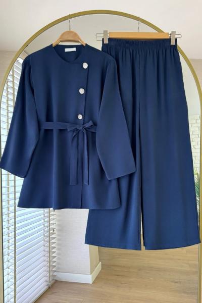 Cindy Pantolonlu Takım Lacivert