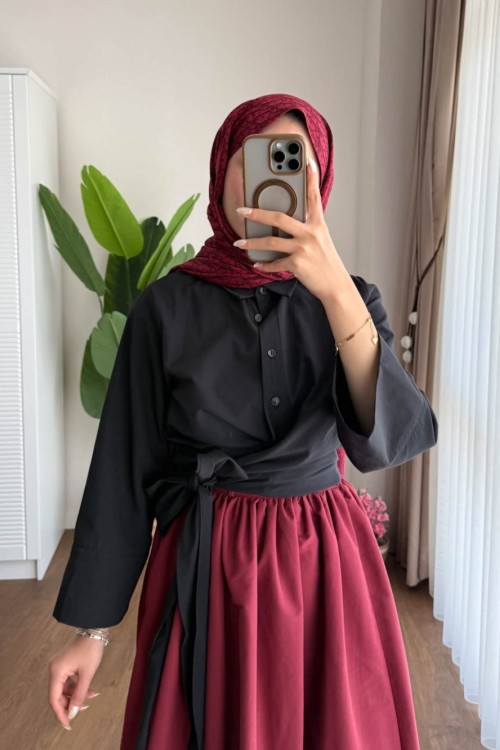 Vera Tasarım Gömlek Siyah