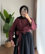 Vera Tasarım Gömlek Bordo