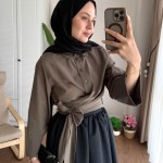 Vera Tasarım Gömlek Kahverengi