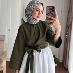 Vera Tasarım Gömlek Haki