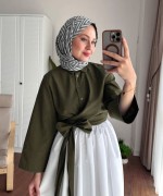 Vera Tasarım Gömlek Haki