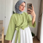 Vera Tasarım Gömlek Yağ Yeşili