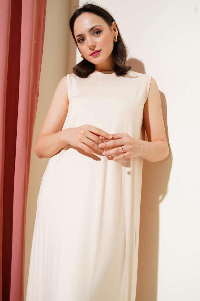 Penye Uzun Elbise İçlik