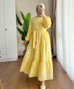 Belinda Begonya Elbise Sarı
