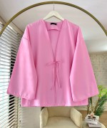 Wendy Kimono Pembe