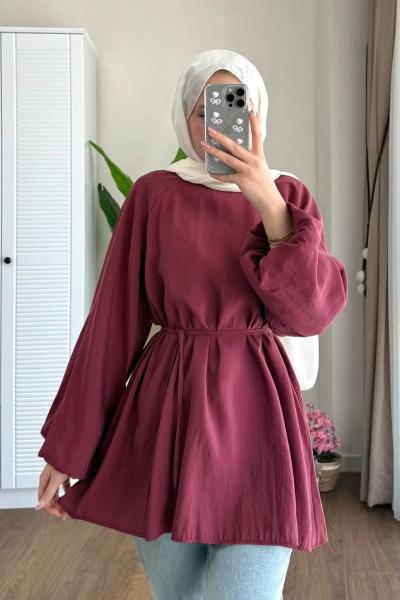 Balon Kol Modal Tunik