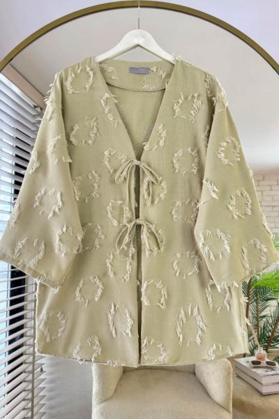 Uzun Püsküllü Kimono