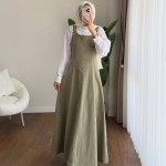 Kamila Gabardin Jile Yeşil
