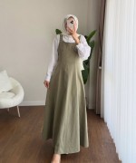 Kamila Gabardin Jile Yeşil