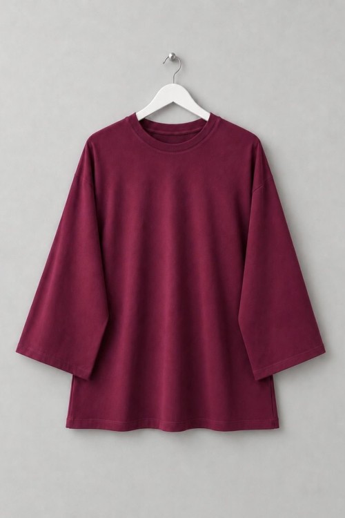 Basic Süprem Sweatshirt Bordo