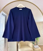 Basic Süprem Sweatshirt Lacivert