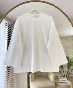 Basic Süprem Sweatshirt Ekru