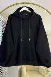 Kapüşonlu Oversize Sweatshirt