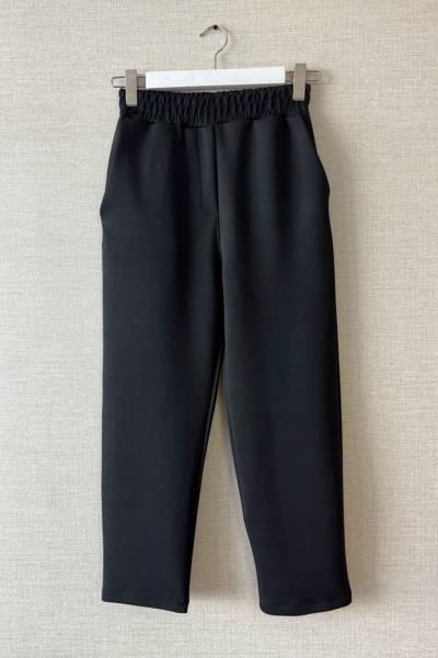 Beli Lastikli Scuba Havuç Pantolon