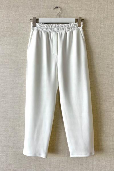 Beli Lastikli Scuba Havuç Pantolon