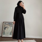 Pensli Double Elbise  Siyah