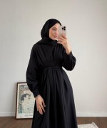 Pensli Double Elbise  Siyah