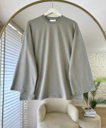 Basic Süprem Sweatshirt Çağla Yeşili