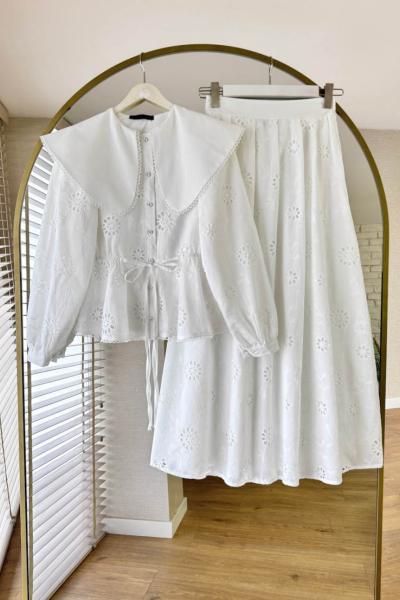 Bebe Yaka Brode Takım