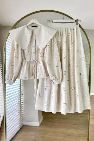 Bebe Yaka Brode Takım