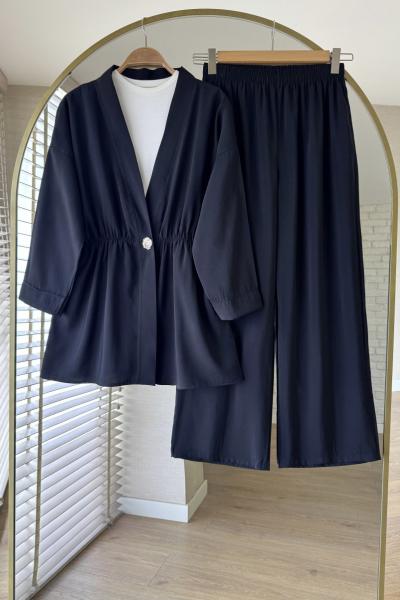 Modal İkili Takım Siyah