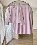 Fringe Etekli Takım Pudra