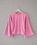 Yanları Büzgülü Bluz Pembe