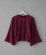 Yanları Büzgülü Bluz Bordo
