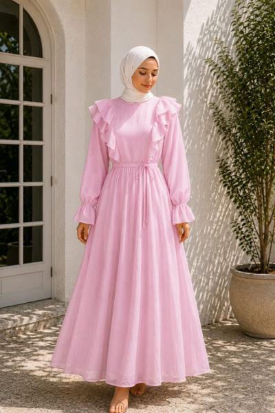 Poppi Elbise Pembe