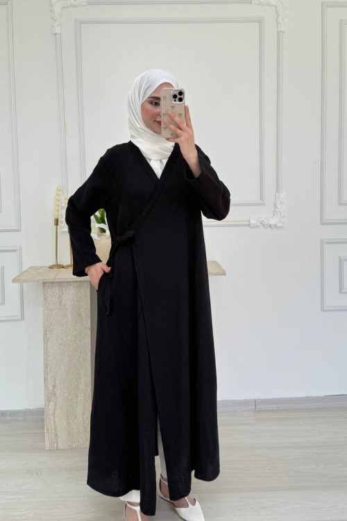 Pinterest Müslin Kap Siyah