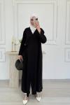 Pinterest Müslin Kap Siyah